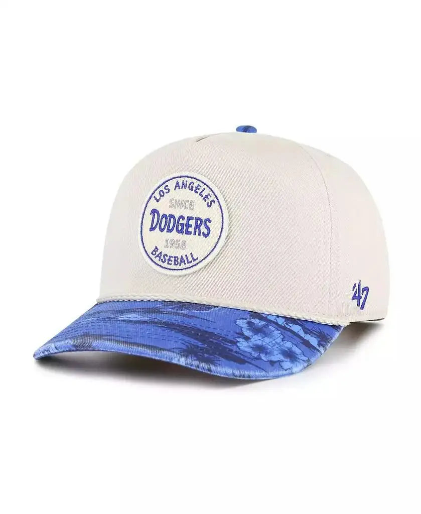 '47 Brand | Men's Cream/Navy Los Angeles Dodgers Fiji Rope Hitch Adjustable Hat '47 Brand | Men's Cream/Navy Los Angeles Dodgers Fiji Rope Hitch Adjustable Hat
